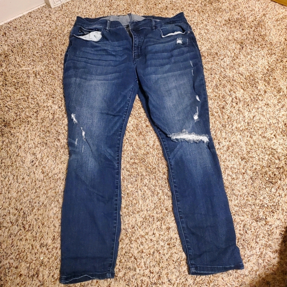 Judy Blues distressed jeggings
